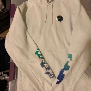 Baby blue nike sb hoodie